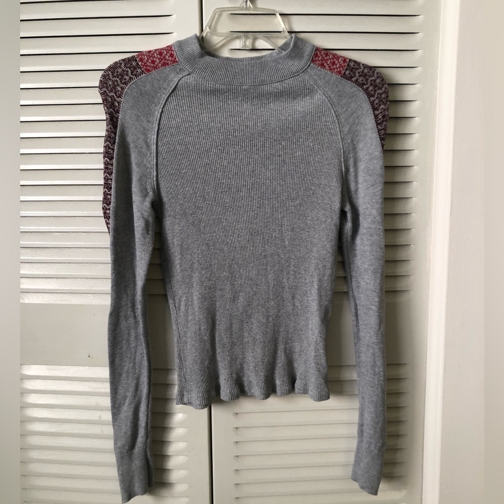 Free People slavic embroidery sweater